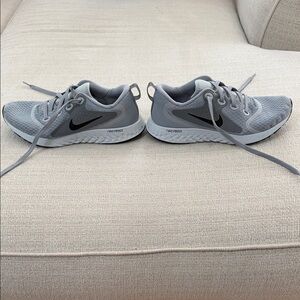 Nike Women's Legend React Gray and Black Sneakers